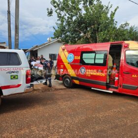 Fotos de Churrasqueira acesa com álcool explode e deixa homem em estado grave, em Maringá