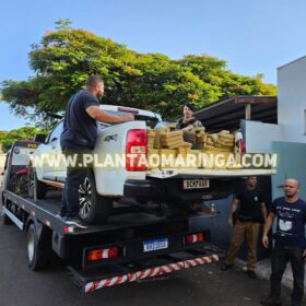 Fotos de Polícia Militar apreende quase duas toneladas de maconha em oficina mecânica em Maringá 