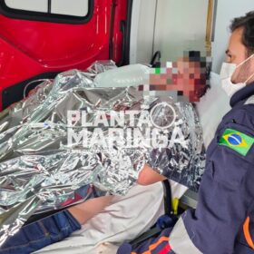 Fotos de Homem é baleado na cabeça durante suposta tentativa de assalto, em Maringá