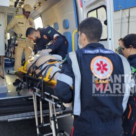 Fotos de Caminhoneiro atropelado no Contorno Sul em Maringá morre no hospital