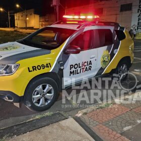 Fotos de Homem fica ferido após ser atacado com golpes de facão durante briga na frente do albergue de Maringá