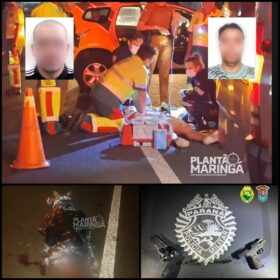 Fotos de Passageiro e assaltante que morreram após assalto a ônibus são identificados - os dois eram moradores de Sarandi