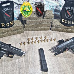 Fotos de Criminoso que ostentava armas nas redes sociais morre após troca de tiros com a Rone em Sarandi 