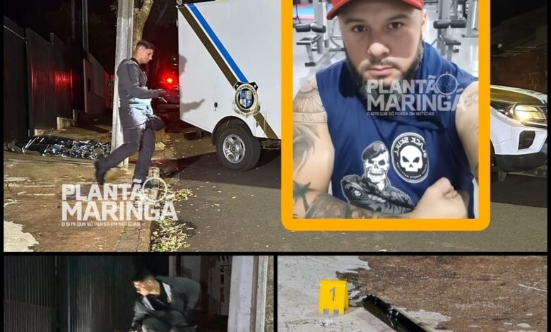 Fotos de Homem com tornozeleira eletrônica é morto por vizinho após briga por cachorro em Marialva