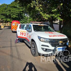 Fotos de Idoso morre prensado pela própria caminhonete durante manutenção em Maringá