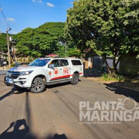 Fotos de Idoso morre prensado pela própria caminhonete durante manutenção em Maringá