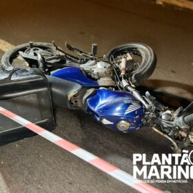 Fotos de Motociclista que morreu após colisão frontal na Avenida Colombo em Maringá é identificado 