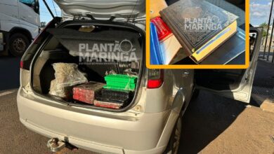 Fotos de Pastor é preso pela PRF de Maringá transportando maconha e skank