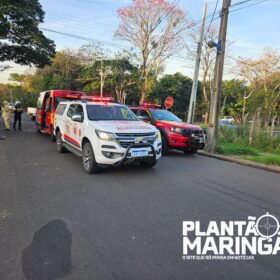 Fotos de Idoso morre após grave acidente de trânsito em Maringá