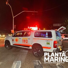 Fotos de Colisão violenta no Contorno Sul em Maringá deixa mãe e filho feridos