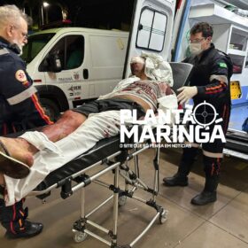 Fotos de Homem é baleado no rosto na madrugada deste sábado em Maringá 