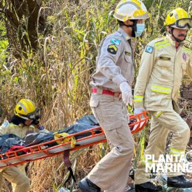 Fotos de Homem é encontrado morto em córrego em Maringá 