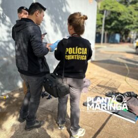 Fotos de Casal suspeito de matar homem durante assalto é detido em Maringá