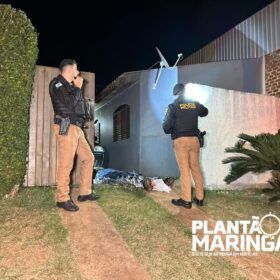 Fotos de Jovem é executado pelas costas ao abrir portão de casa, em Maringá