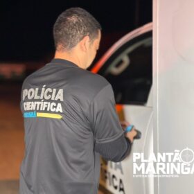 Fotos de Jovem é executado pelas costas ao abrir portão de casa, em Maringá