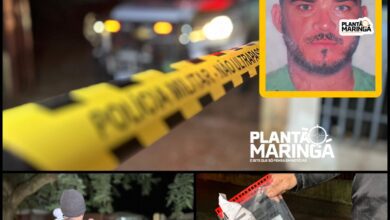 Fotos de Homem que matou amigo a facadas em alojamento se apresenta à polícia em Maringá e alega legítima defesa