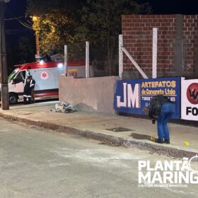 Fotos de Jovem é executado com diversos tiros na Vila Guadiana, em Mandaguaçu