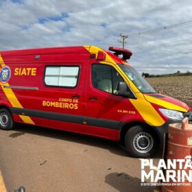 Fotos de Motociclista é intubado após carro invadir pista contrária e bater de frente com moto na PR-317, em Maringá 