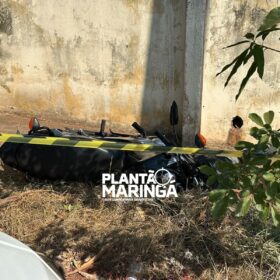 Fotos de Motociclista morre depois de bater em carro e ser arremessado contra poste em Maringá 