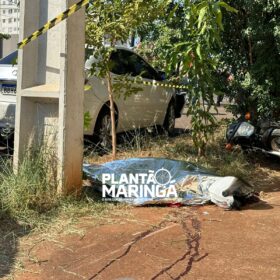 Fotos de Motociclista morre depois de bater em carro e ser arremessado contra poste em Maringá 