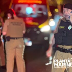 Fotos de Câmera captura estampidos de tiros e a fuga dos suspeitos de executar gestor de vendas em Maringá