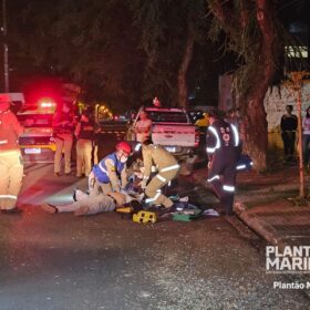 Fotos de Câmera captura estampidos de tiros e a fuga dos suspeitos de executar gestor de vendas em Maringá