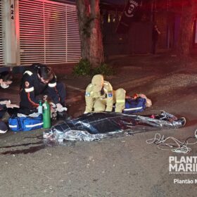 Fotos de Câmera captura estampidos de tiros e a fuga dos suspeitos de executar gestor de vendas em Maringá