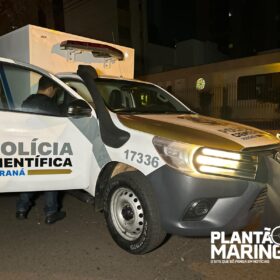 Fotos de Câmera captura estampidos de tiros e a fuga dos suspeitos de executar gestor de vendas em Maringá