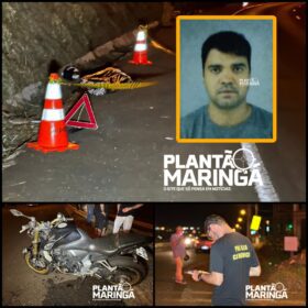 Fotos de Tatuador morre ao sofrer acidente de moto e ser arremessado no Contorno Norte em Maringá