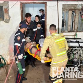 Fotos de Criminosos armado invade residência e atira contra casal em Maringá, as vítimas foram intubadas