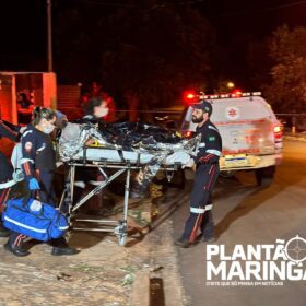 Fotos de Criminosos armado invade residência e atira contra casal em Maringá, as vítimas foram intubadas