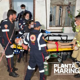 Fotos de Criminosos armado invade residência e atira contra casal em Maringá, as vítimas foram intubadas