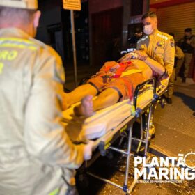 Fotos de Dois homens são agredidos na Zona 7, em Maringá