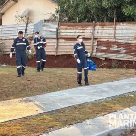 Fotos de Homem morto com tiros e golpes de faca em Maringá é identificado