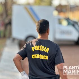 Fotos de Homem morto com tiros e golpes de faca em Maringá é identificado