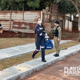 Fotos de Homem morto com tiros e golpes de faca em Maringá é identificado