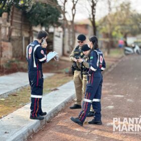 Fotos de Homem morto com tiros e golpes de faca em Maringá é identificado