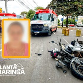 Fotos de Idosa morre após ser atropelada por moto em faixa de pedestres em Maringá