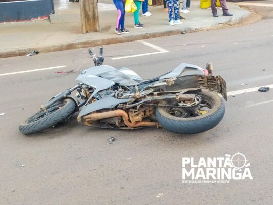 Fotos de Idosa morre após ser atropelada por moto em faixa de pedestres em Maringá