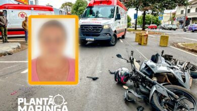 Fotos de Idosa morre após ser atropelada por moto em faixa de pedestres em Maringá