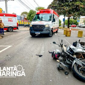 Fotos de Idosa morre após ser atropelada por moto em faixa de pedestres em Maringá