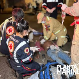 Fotos de Idoso sofre parada cardiorrespiratória após ser atropelado em Sarandi e motorista foge sem prestar socorro