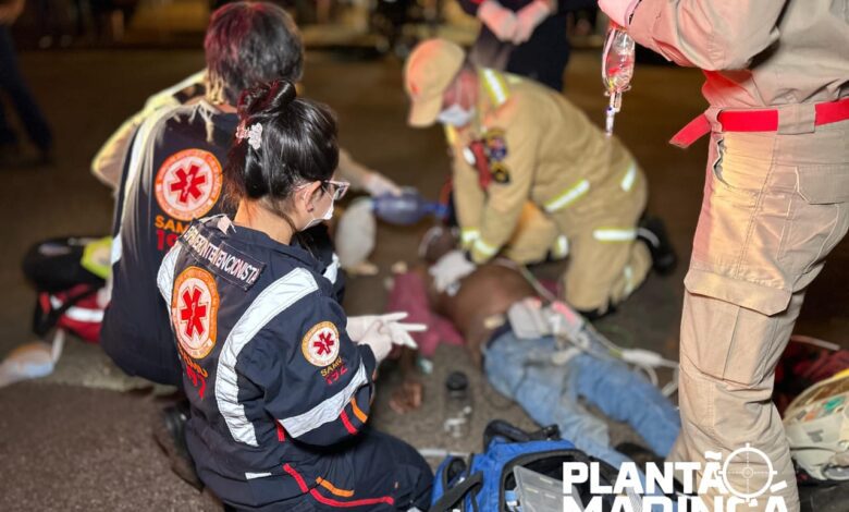 Fotos de Idoso sofre parada cardiorrespiratória após ser atropelado em Sarandi e motorista foge sem prestar socorro