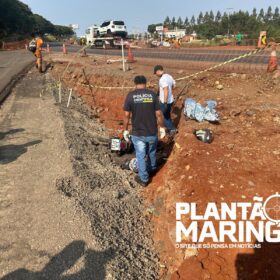 Fotos de Motociclista é encontrado morto em valeta em Maringá