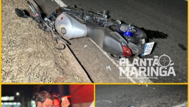 Fotos de Motociclista morre em acidente na BR-376 com moto de alta cilindrada em Marialva