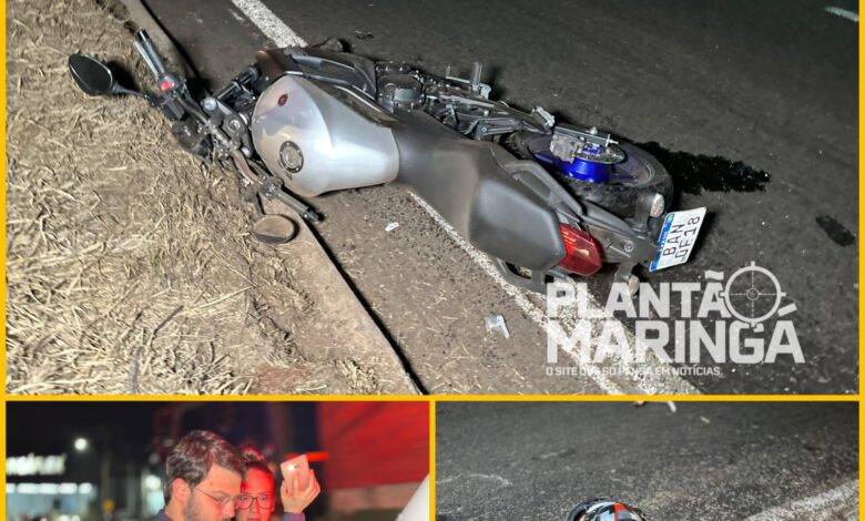 Fotos de Motociclista morre em acidente na BR-376 com moto de alta cilindrada em Marialva