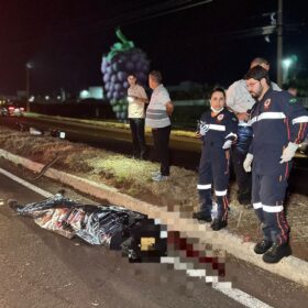 Fotos de Motociclista morre em acidente na BR-376 com moto de alta cilindrada em Marialva