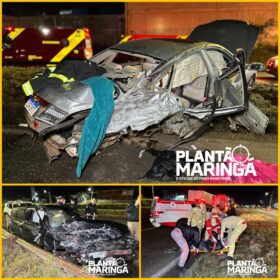 Fotos de Mulher de 37 anos morre e 9 pessoas ficam feridas em acidente envolvendo dois carro em Sarandi 