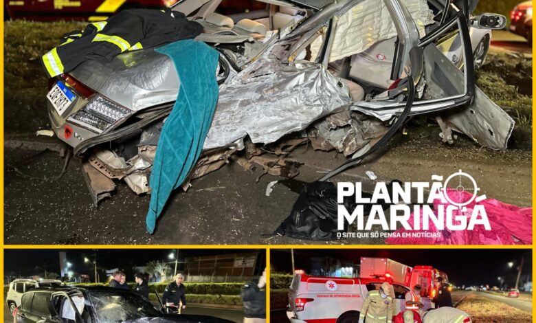 Fotos de Mulher de 37 anos morre e 9 pessoas ficam feridas em acidente envolvendo dois carro em Sarandi 