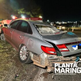 Fotos de Câmera de segurança registrou acidente que matou mulher e deixou 9 pessoas feridas em Sarandi